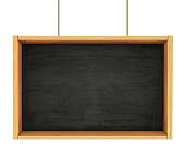 istock Chalkboard on Ropes 1050903358