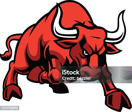 istock charging bull 474726914