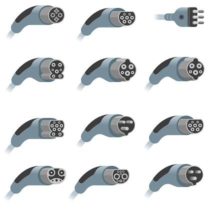 EV charging connectors
