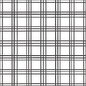 istock Check pattern background. Textured vector seamless repeat, geometric plaid checked design element in black and white. 1338207069