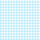 vintage checkered table cloth background colored light blue