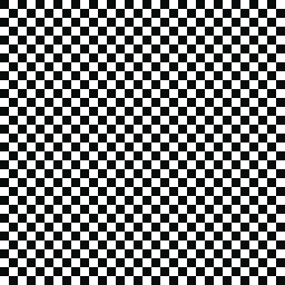 Checkered Pattern Black And White Stock Illustration - Download Image ...