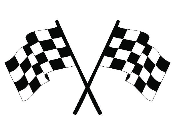 Royalty Free Checker Flag Clip Art, Vector Images ...