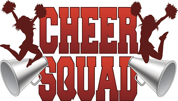 Cheer Squad vector art illustration