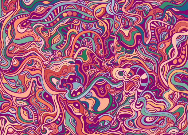 408 Acid Trip Illustrations Clip Art Istock