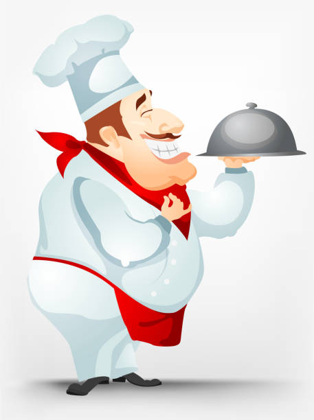 Fat Chef Illustrations, Royalty-Free Vector Graphics & Clip Art - iStock