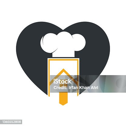 istock Chef house vector logo design template. 1365552808