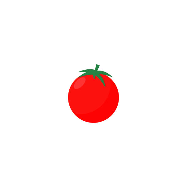 Cherry tomatoes icon. Vector. Eps 10. Cherry tomatoes icon. Vetor. Eps 10. tomato cartoon stock illustrations