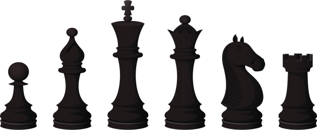 Chess Pieces (black)