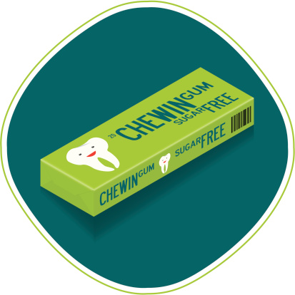 Chewing gum pack of 20 pieces