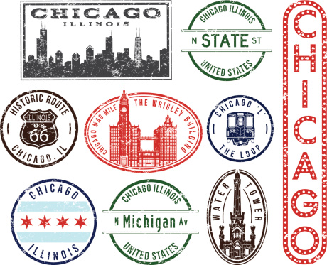 Chicago rubber stamps