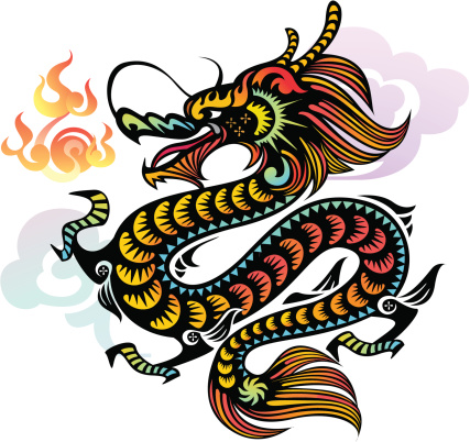 Vector illustration of a colorful Chinese Dragon, with a hint of ethnic aesthetic influence and great details. This dragon is not only great for your upcoming Chinese New Year project. It’s also great for general Chinese/Asian related projects. *Downloads comes with extra bonus design in both traditional and simplified Chinese hand drawn text.   vector