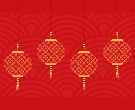 chinese lamps icons
