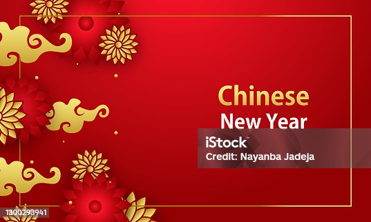 istock Chinese New Year 2021 Year Of The Ox stock illustration 1300293941