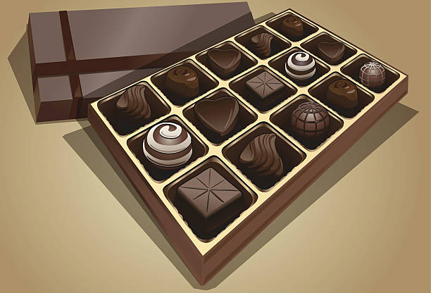 5 227 Chocolate Box Illustrations Clip Art Istock