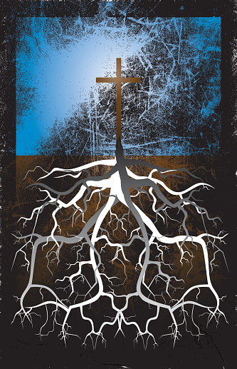 Christianity Root Origins Cross Illustrations, Royalty-Free Vector ...