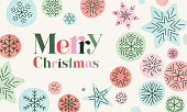 istock Christmas background with snowflakes 1286867778