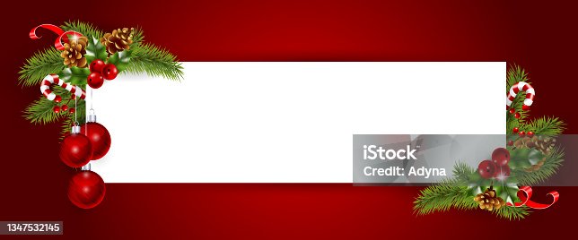 istock Christmas Banner 1347532145
