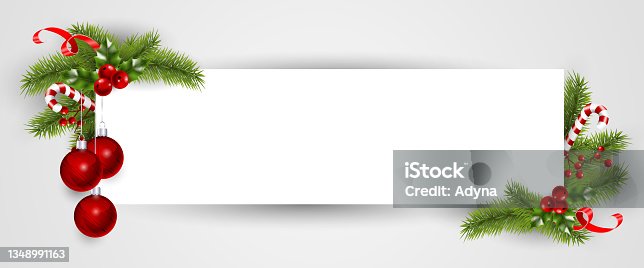 istock Christmas Banner 1348991163