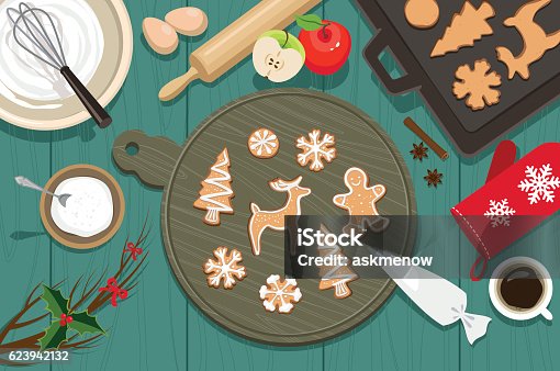 istock Christmas cookies 623942132