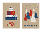 Christmas Greeting Cards Collection - Illustration