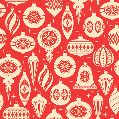 Christmas ornaments pattern