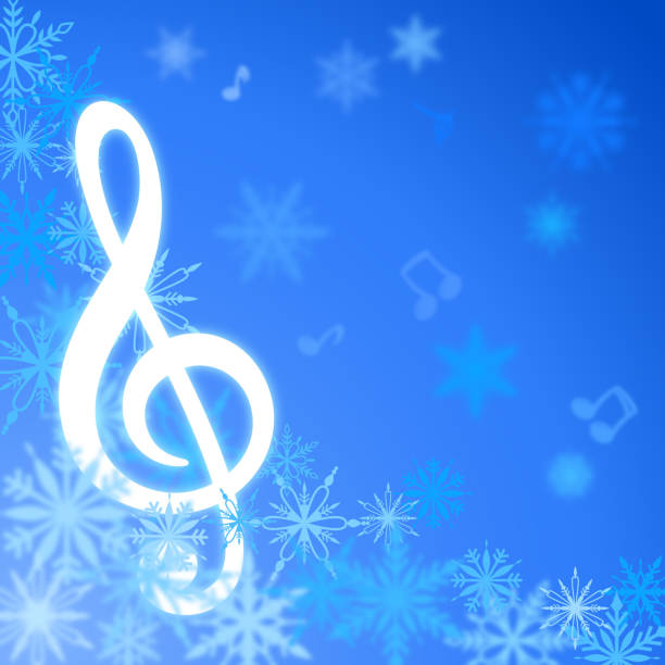 Christmas Song Christmas Song. christmas music background stock illustrations