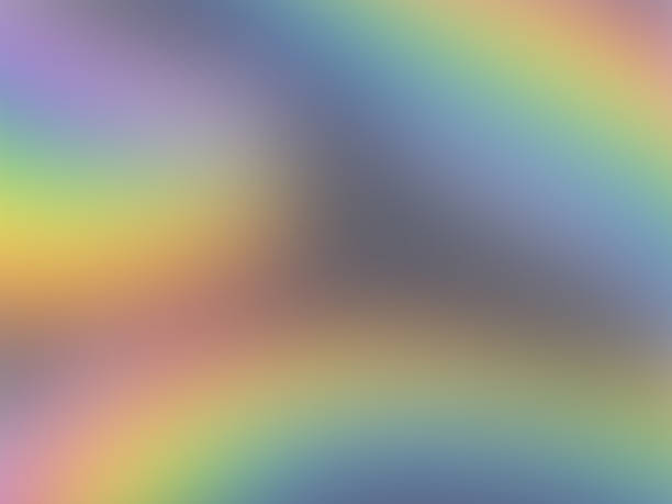 хроматический голографический абстрактный спектр фона - holographic foil stock illustrations