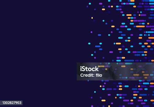 istock Chromosome DNA Data Abstract Background 1302827903