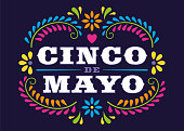 istock Cinco de Mayo - May 5, federal holiday in Mexico. 1388918010