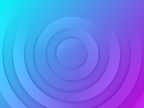 Concentric circles waves droplet round layers design background pattern.