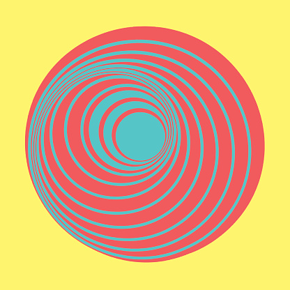 Circular swirly logo