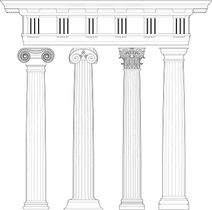 classic columns set