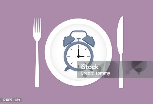 istock Clock on a dish 1210974454