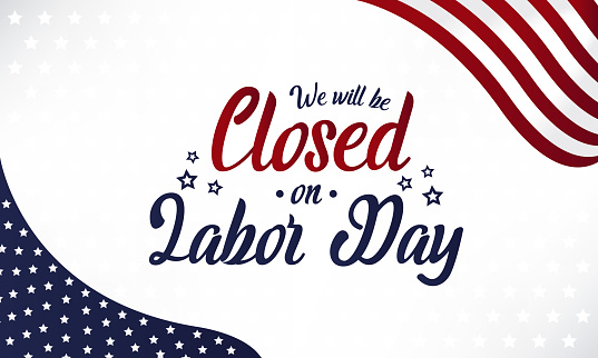 closed-on-labor-day-stock-illustration-download-image-now-istock