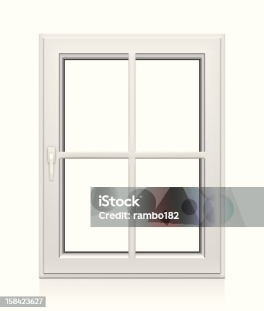 istock Closed Plastic Window 158423627