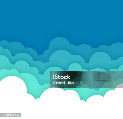 istock Cloud Cloudscape Blue Layers Background 1328922132