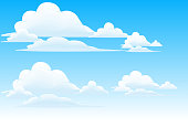 vector file of clouds