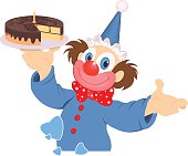vector file of clown