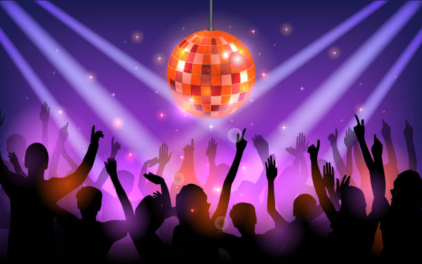 Crowded Bar Background Illustrations, Royalty-Free Vector Graphics ...