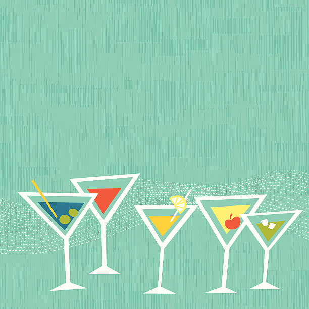 Cocktail Party vector art illustration