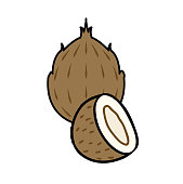 istock coconut icon 1385179159