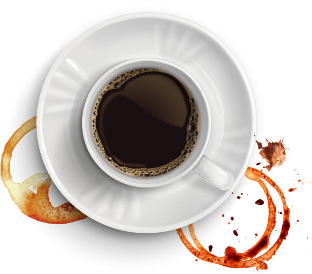 Best Spilled Coffee Illustrations, Royalty-Free Vector ...