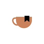 istock coffee bookmark vector icon illustration 1329983539