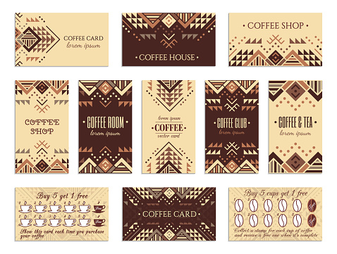 Coffee cards