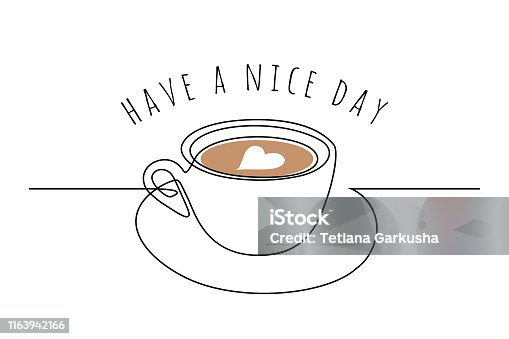 istock Coffee cup with wishes 1163942166