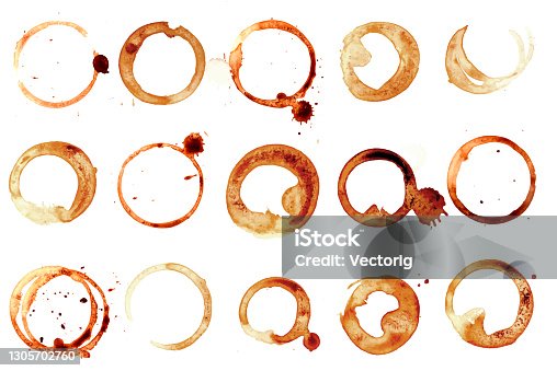istock Coffee Stain 1305702760