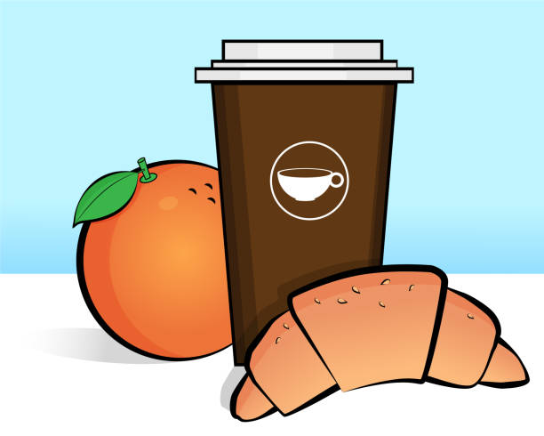 Coffee vector art illustration