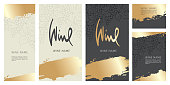 istock Collection labels for wine. 1300956559