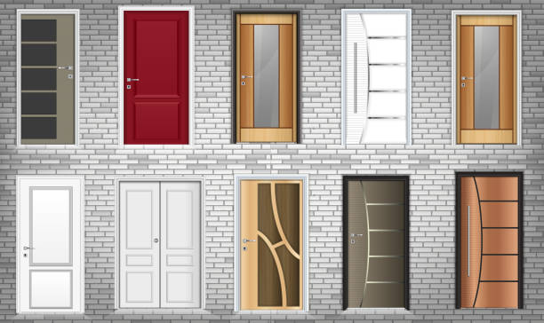 Walking Out Front Door Illustrations Royalty Free Vector